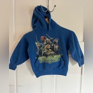 Vintage Surf Ave Teenage Mutant Ninja Turtles Blue Hoodie Size 5/6